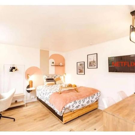 Charmant Studio Lumineux Calme Asnières Exteriér fotografie