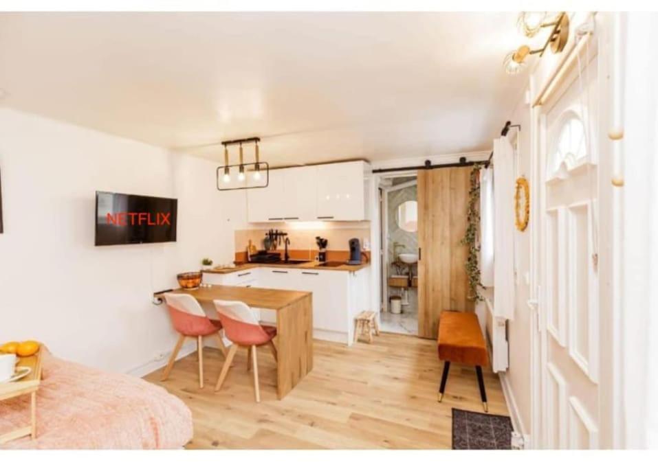 Charmant Studio Lumineux Calme Asnières Exteriér fotografie